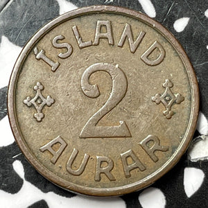 1926 Iceland 2 Aurar Lot#D8395
