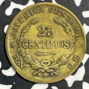 1946 Costa Rica 25 Centimos Lot#E7387