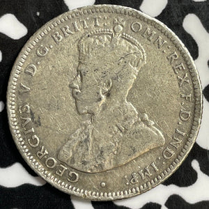 1925 Australia 1 Shilling Lot#E4403 Silver!