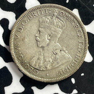 1936 Australia 6 Pence Sixpence Lot#C0792 Silver!