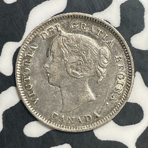 1901 Canada 5 Cents Lot#T2271 Silver! Nice!