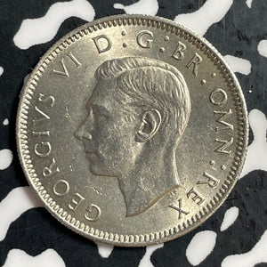 1949 Great Britain 1 Shilling Lot#T3148 High Grade! Beautiful! KM#877