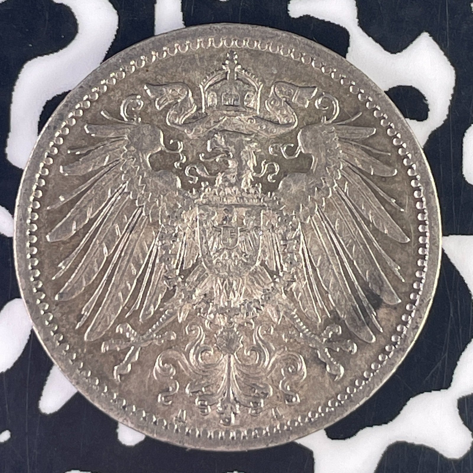 1905-A Germany 1 Mark Lot#F2332 Silver! High Grade! Beautiful!
