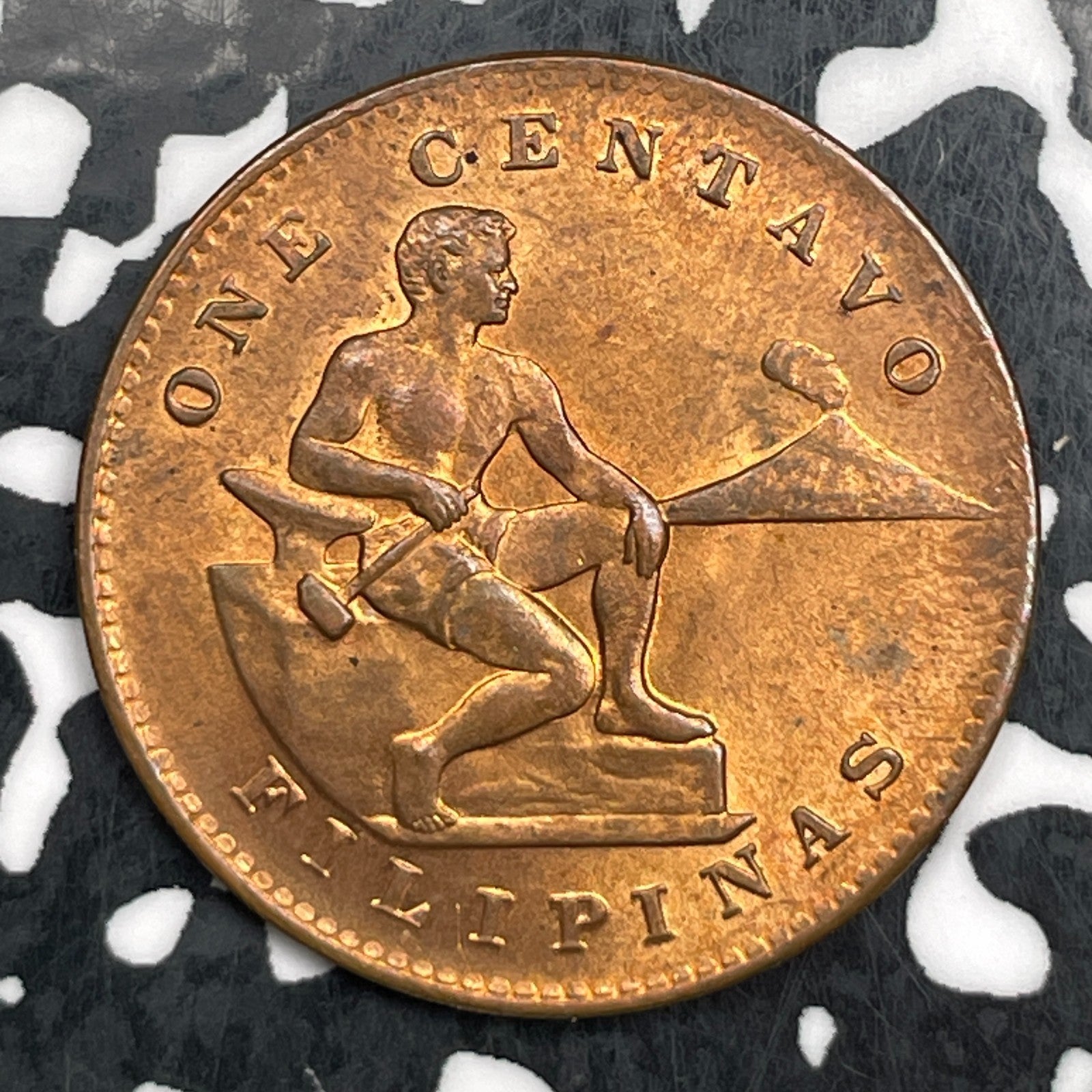 1944-S U.S. Philippines 1 Centavo Lot#F5544 High Grade! Beautiful!