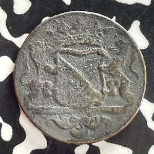 1781 Netherlands East Indies Utrecht 1 Duit Lot#T7458