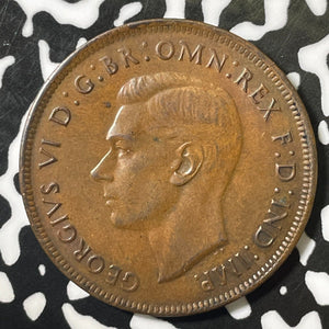 1944 Australia 1 Penny Lot#E4493 Nice!