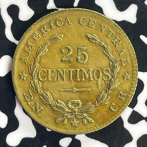 1944 Costa Rica 25 Centimos Lot#T8806