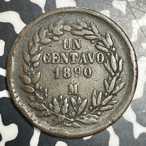 1890-Mo Mexico 1 Centavo Lot#T2692