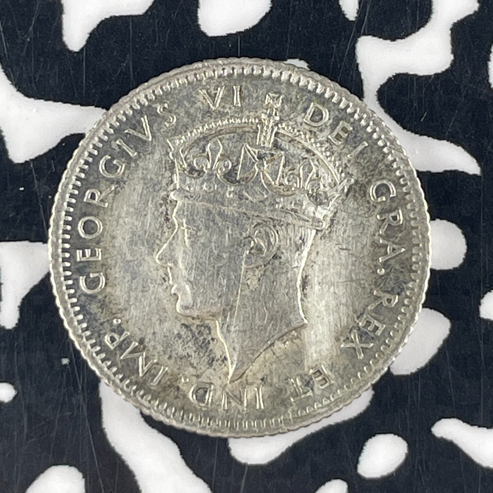 1941-C Newfoundland 10 Cents Lot#F3950 Silver!