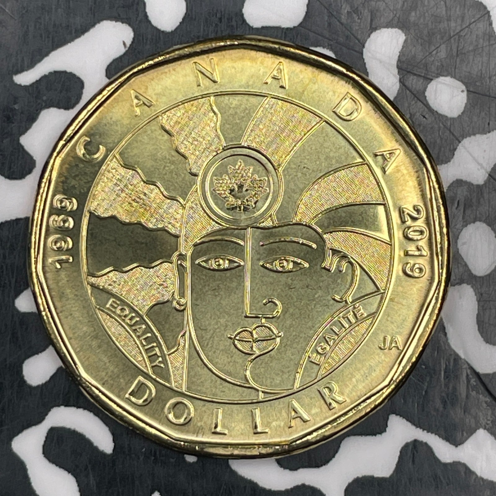 2019 Canada $1 Dollar Lot#N0361 High Grade! Beautiful!