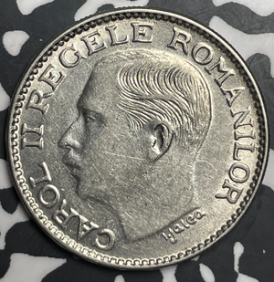 1936 Romania 100 Lei Lot#T9093 Nice!