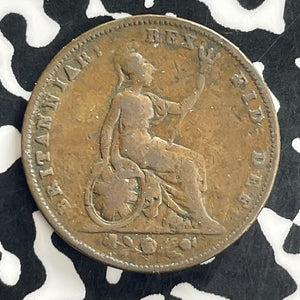 1834 Great Britain Farthing Lot#C1211