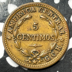 1929 Costa Rica 5 Centimos Lot#D7669