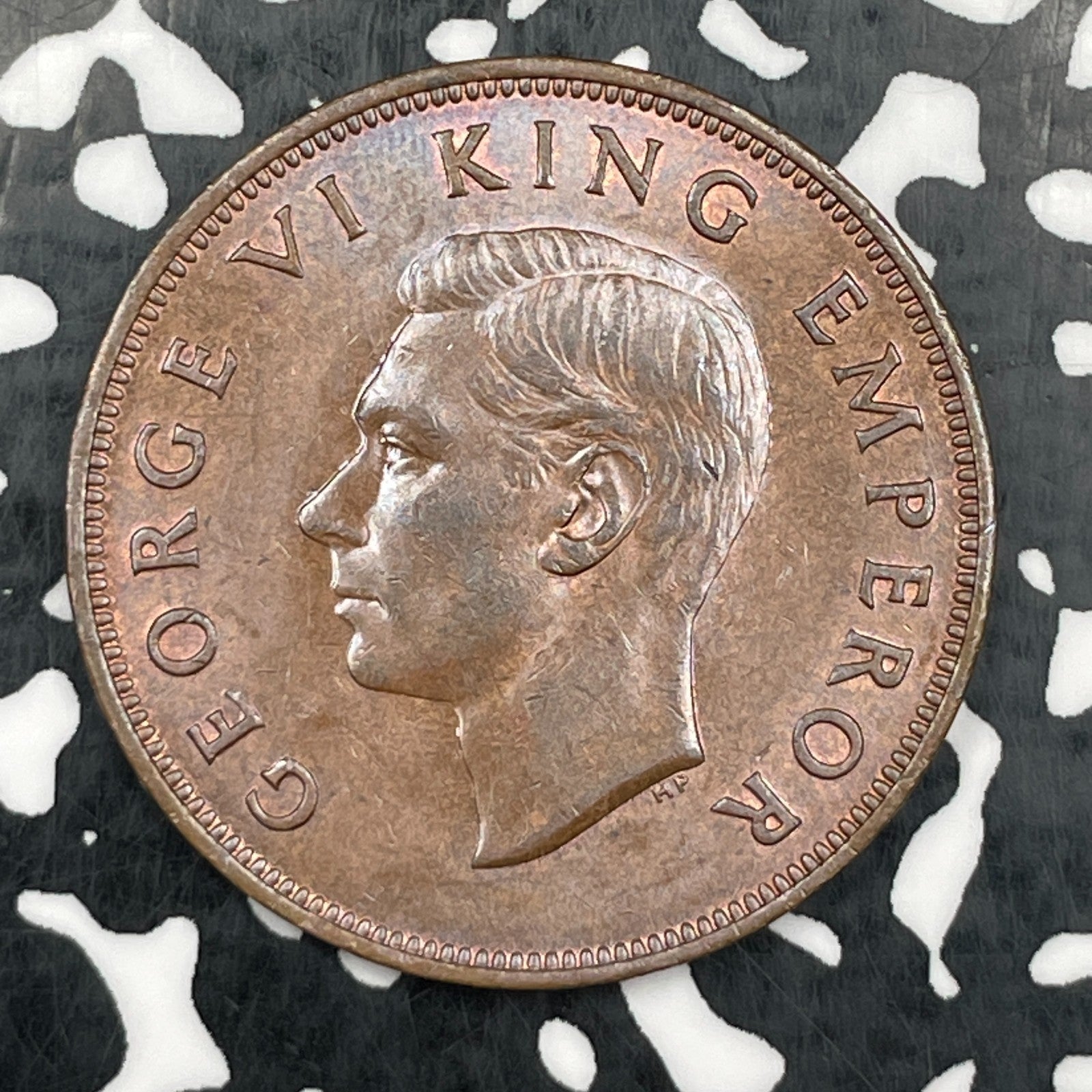 1943 New Zealand 1 Penny Lot#N2923 High Grade! Beautiful!