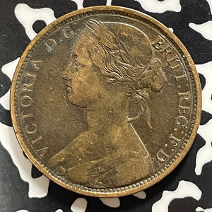 1862 Great Britain 1 Penny Lot#T4600 Nice!