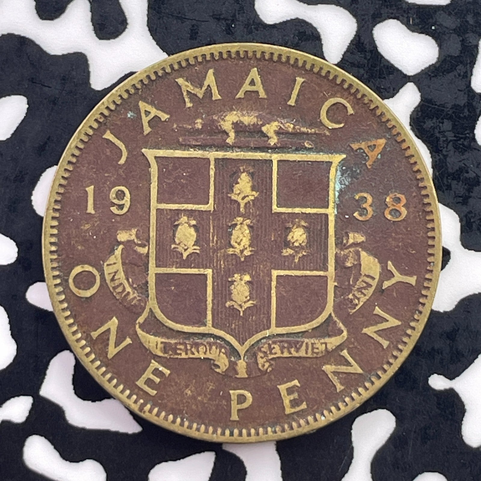 1938 Jamaica 1 Penny Lot#C5841