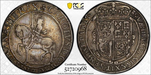 (1637-42) Scotland Charles I 30 Shillings PCGS Rim DMG-VF Detail Lot#G940 Silver