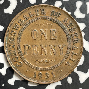 1931 Australia 1 Penny Lot#E9139