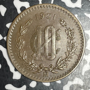 1921 Mexico 10 Centavos Lot#T6189