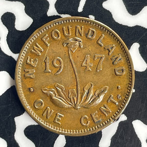 1947-C Newfoundland Small Cent Lot#T8560 Nice!