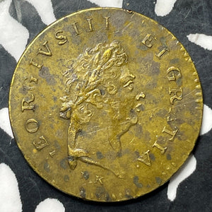 1798 Great Britain George III Kettle Token Lot#E7163 High Grade! Beautiful!