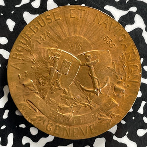 1907 Switzerland Geneva Shooting Festival Medal Lot#JM0240 45mm, Richter#732