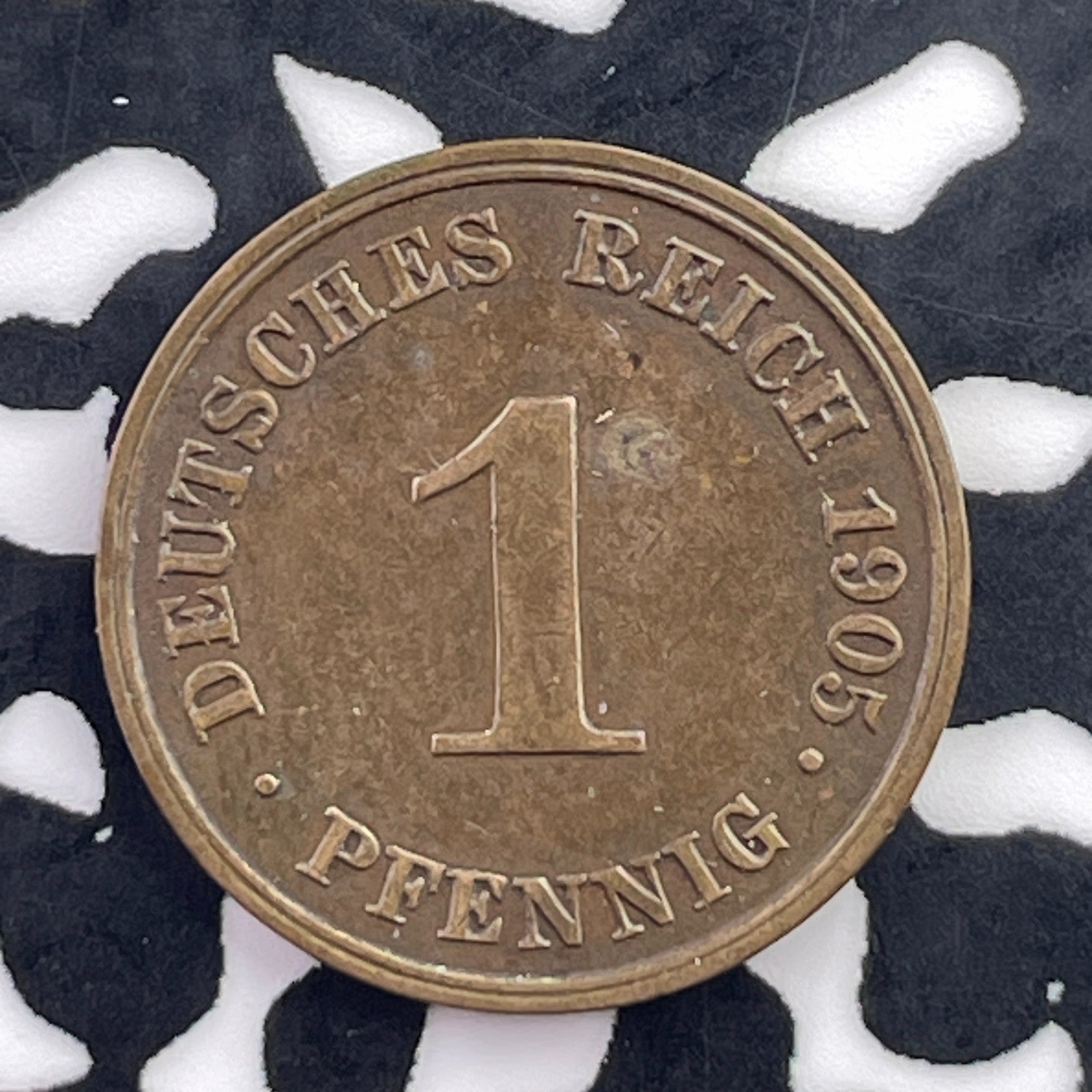 1905-J Germany 1 Pfennig Lot#C5790