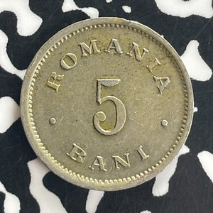 1900 Romania 5 Bani Lot#T8006 Nice!