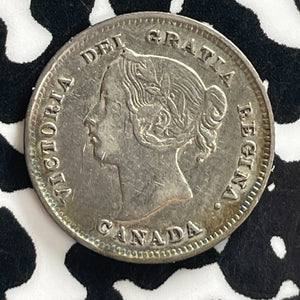 1901 Canada 5 Cents Lot#T7705 Silver! Nice!