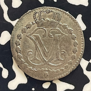 1802-R Germany Berg 3 Stuber Lot#T5804 Silver! Nice!