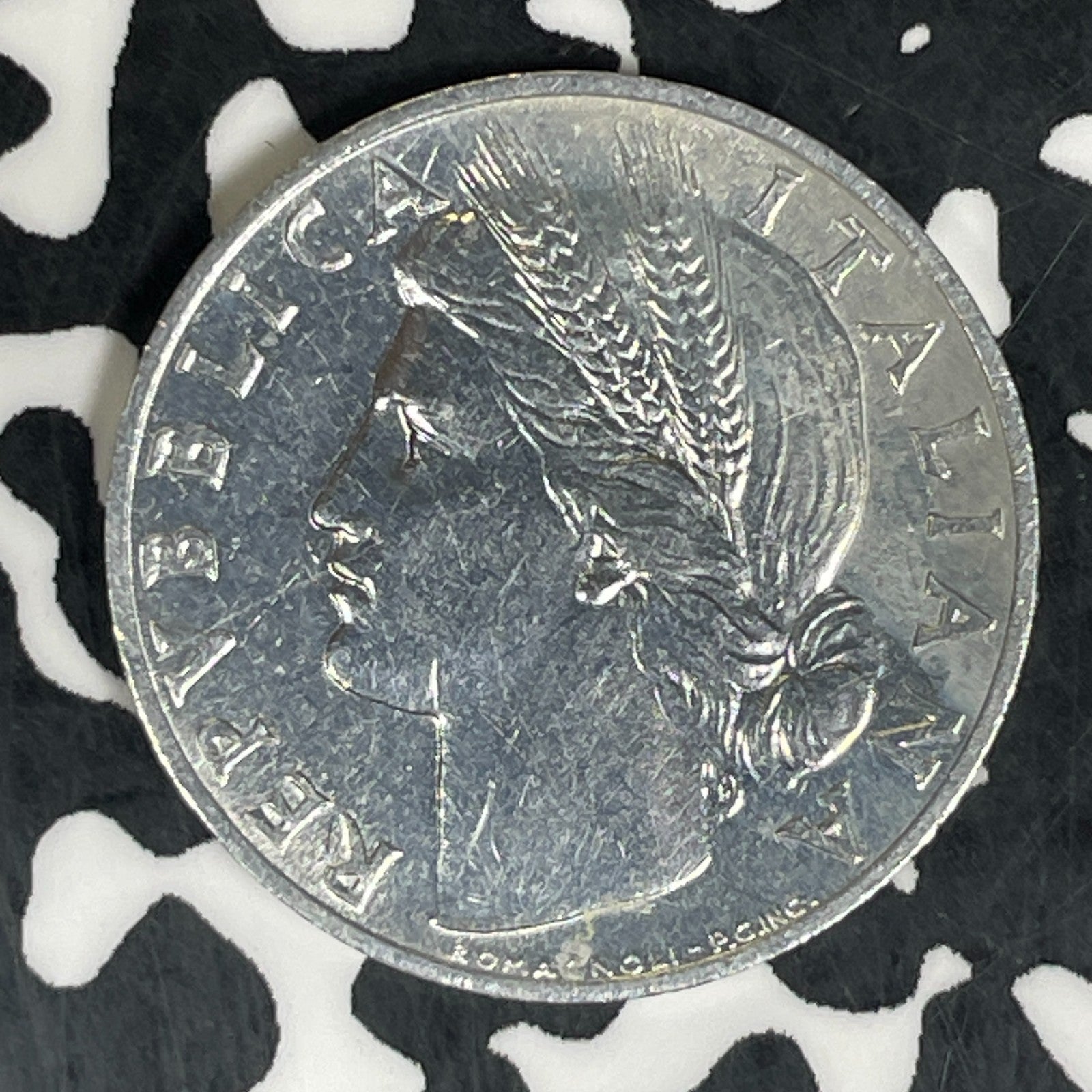 1949-R Italy 1 Lira Lot#C6011