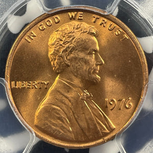 1976 U.S. Lincoln Memorial Cent PCGS MS67RD Lot#G9552 Gem BU!