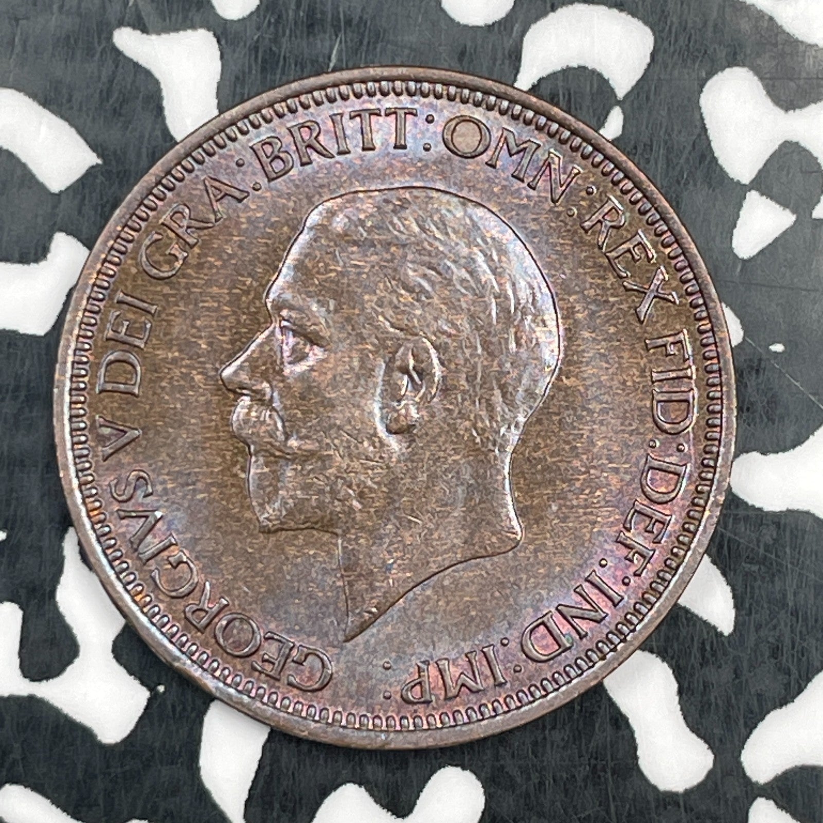 1936 Great Britain 1/2 Penny Lot#N1507 High Grade! Beautiful!