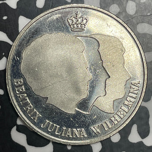 1998 Netherlands 3 Queens Medal Lot#T3506 High Grade! Beautiful! 32mm