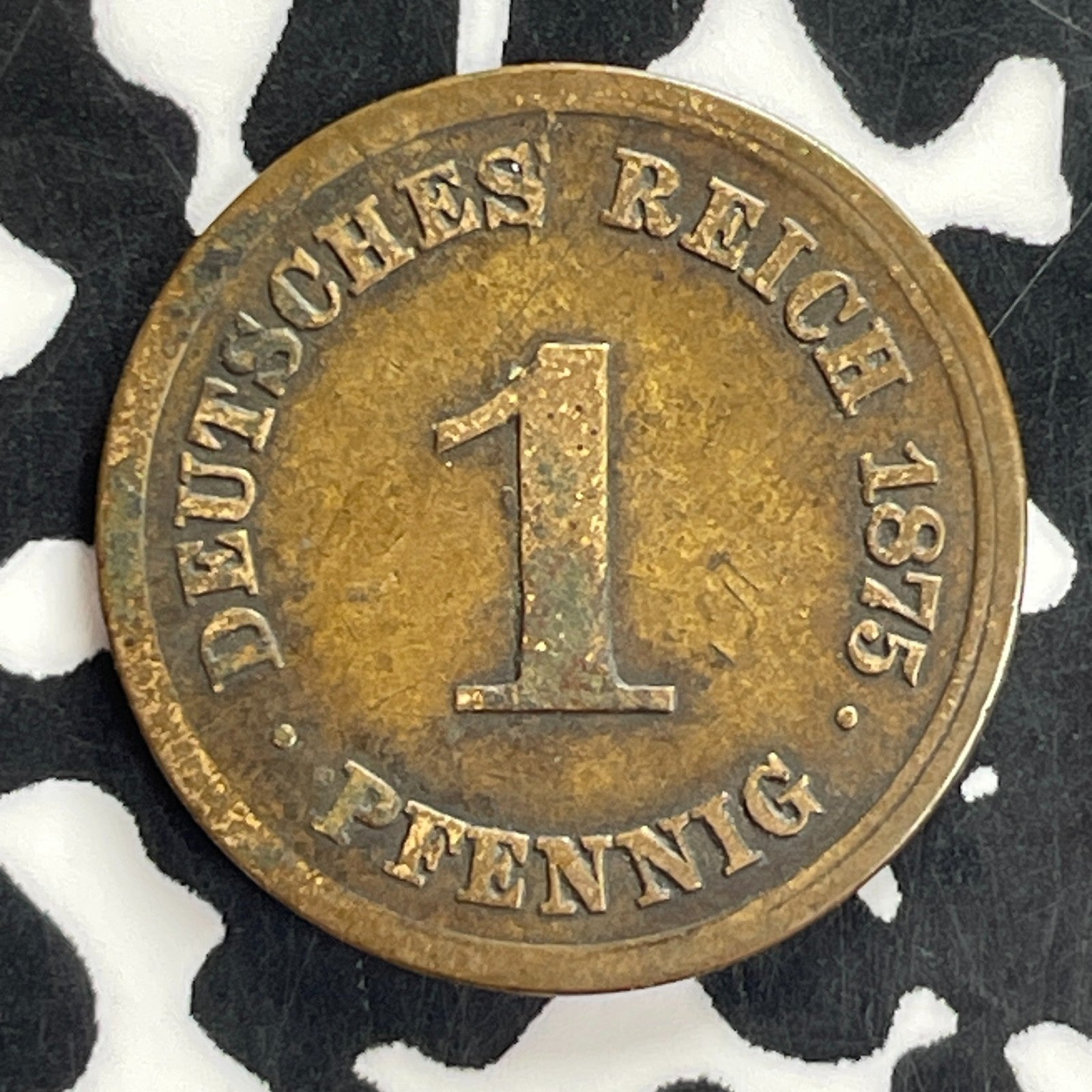 1875-A Germany 1 Pfennig Lot#C3907