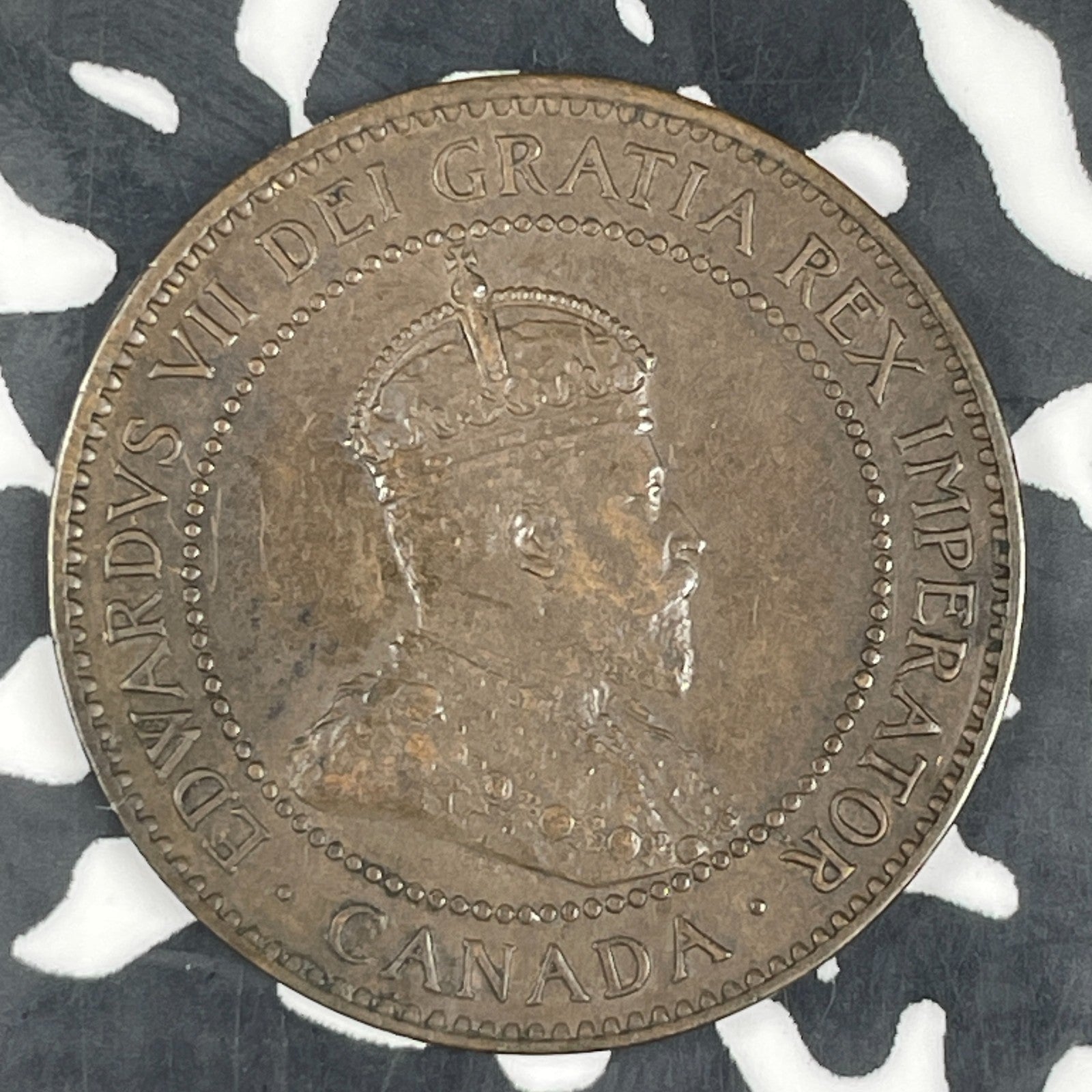 1907-H Canada Large Cent Lot#C9280 Nice! Key Date!