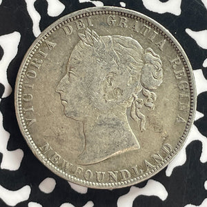 1899 Newfoundland 50 Cents Lot#T7949 Silver!