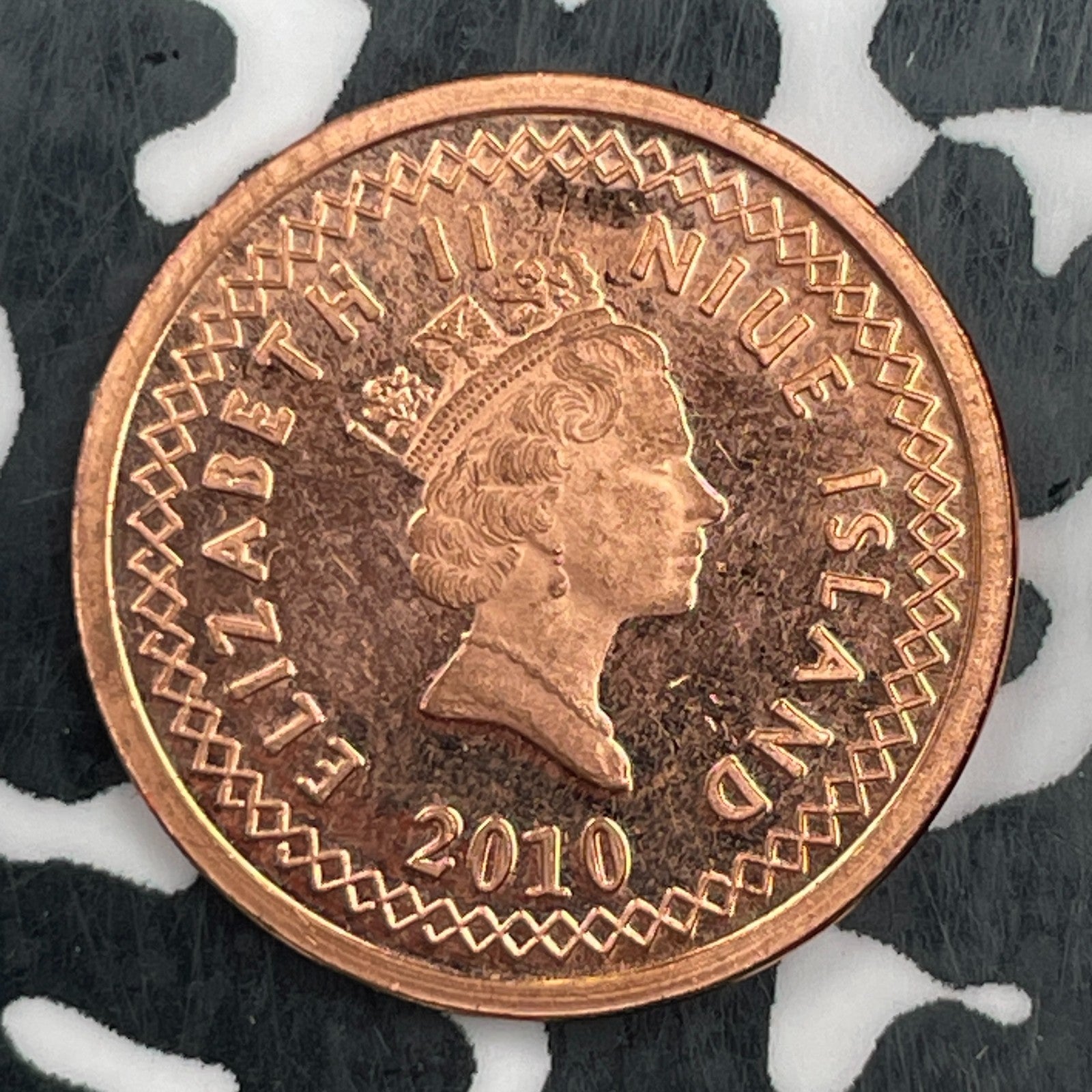 2010 Niue Island 5 Cents Lot#F9259 Proof!