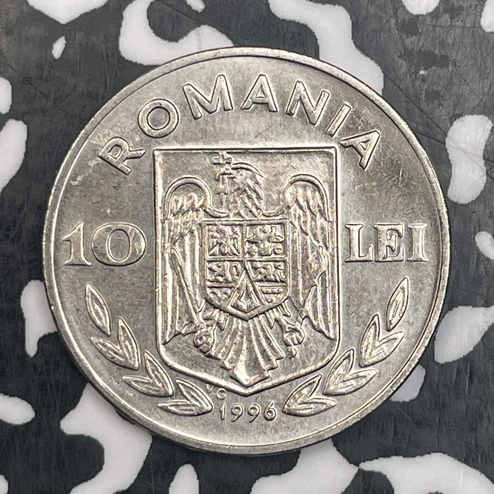 1996 Romania 10 Lei Lot#N0032 High Grade! Beautiful!