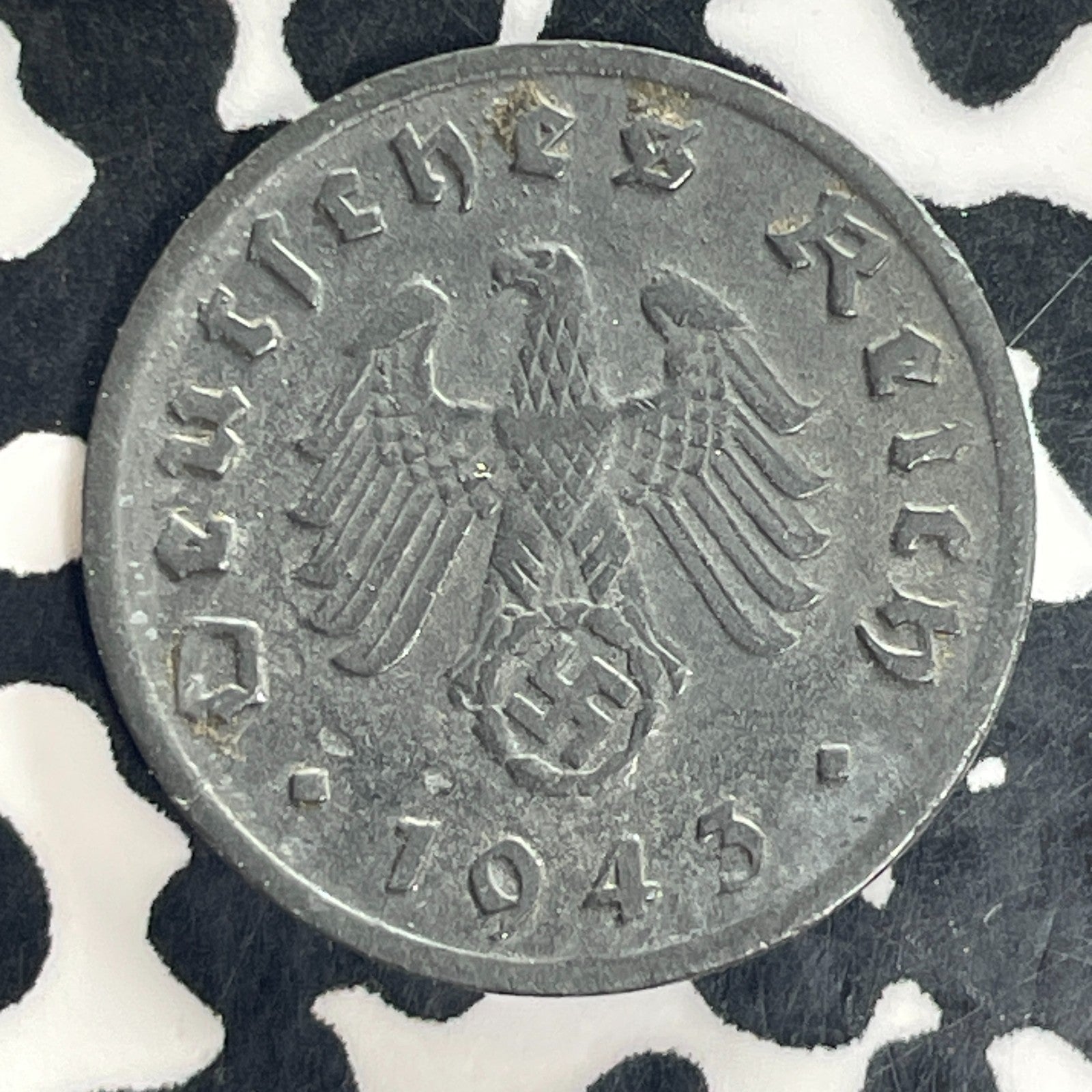 1943-D Germany 1 Pfennig Lot#C5091