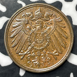 1894-A Germany 1 Pfennig Lot#E8688 High Grade! Beautiful!