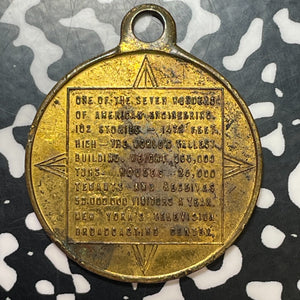 Undated U.S. New York Empire State Building Medal Lot#T2528 28mm