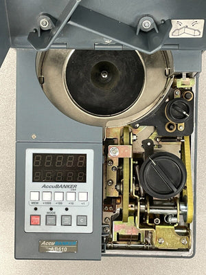 AccuBANKER Coin Counter Machine Model#AB610 Needs Maintenance