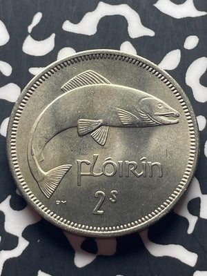 1959 Ireland 1 Florin Lot#T8886 High Grade! Beautiful!