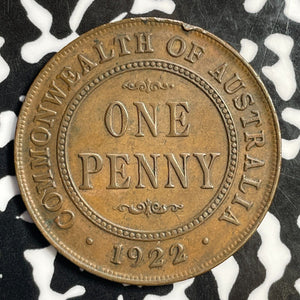 1922 Australia 1 Penny Lot#E1416 Nice!