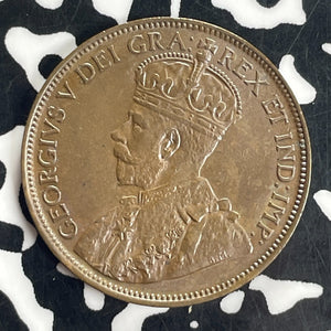 1920 Canada Large Cent Lot#T8447 High Grade! Beautiful!