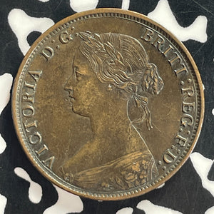 1861 New Brunswick Large Cent Lot#T7977 Nice!