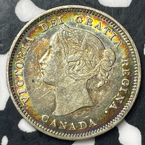 1901 Canada 5 Cents Lot#T2262 Silver! Nice!