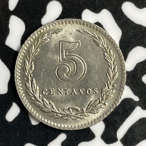1935 Argentina 5 Centavos Lot#E1332 High Grade! Beautiful!