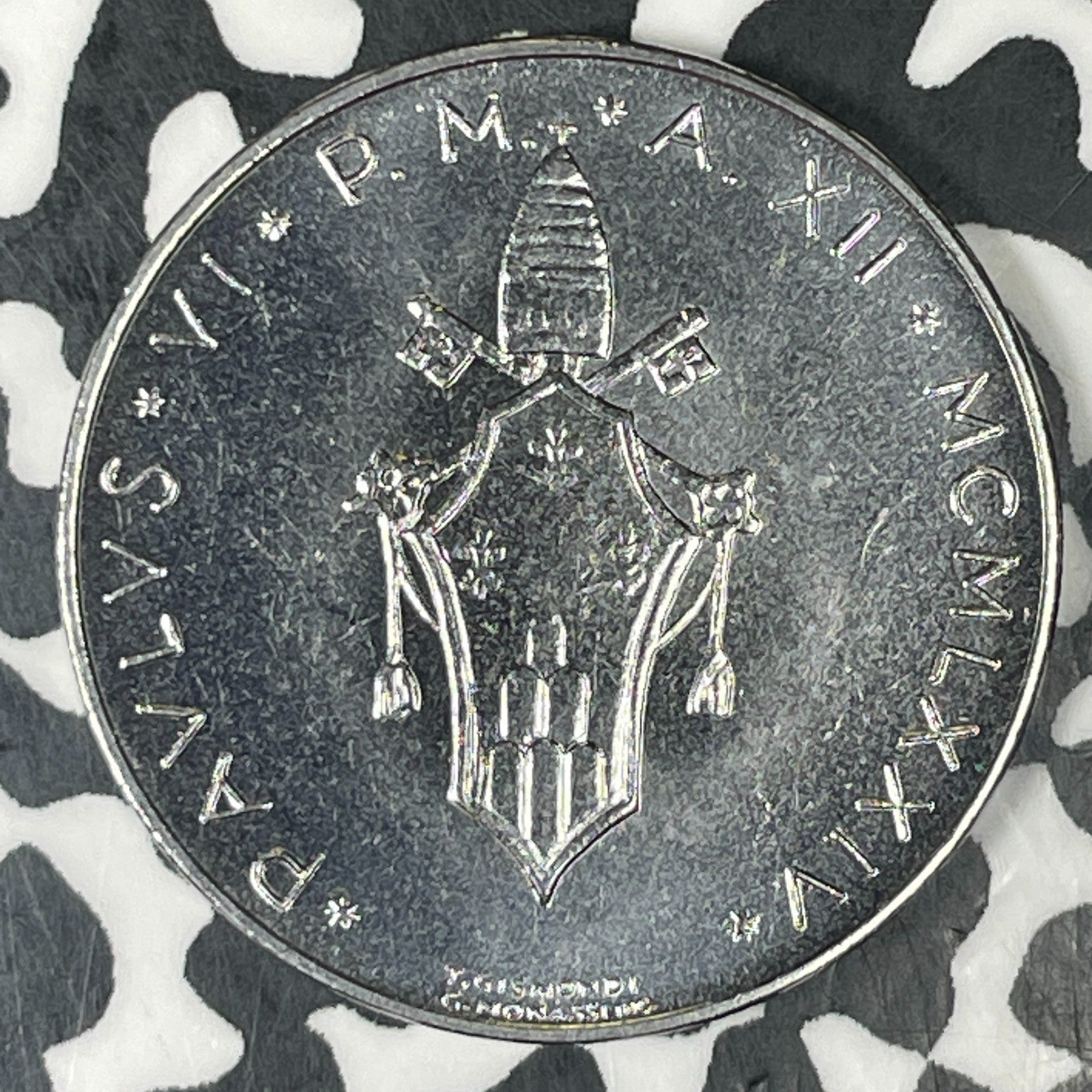 1974 Vatican City 50 Lire Lot#C8377 High Grade! Beautiful!